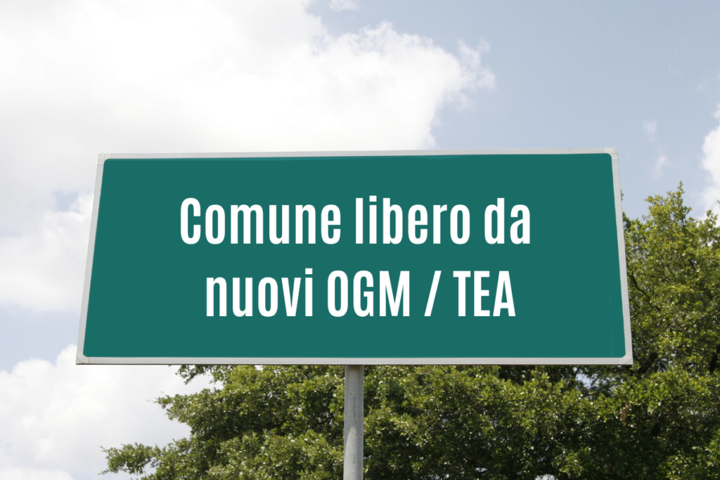 Comuni liberi da nuovi OGM